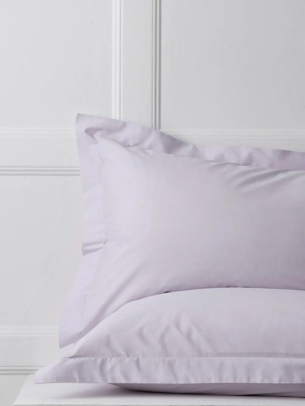New Next Set of 2 Purple Lilac Cotton Rich Pillowcases