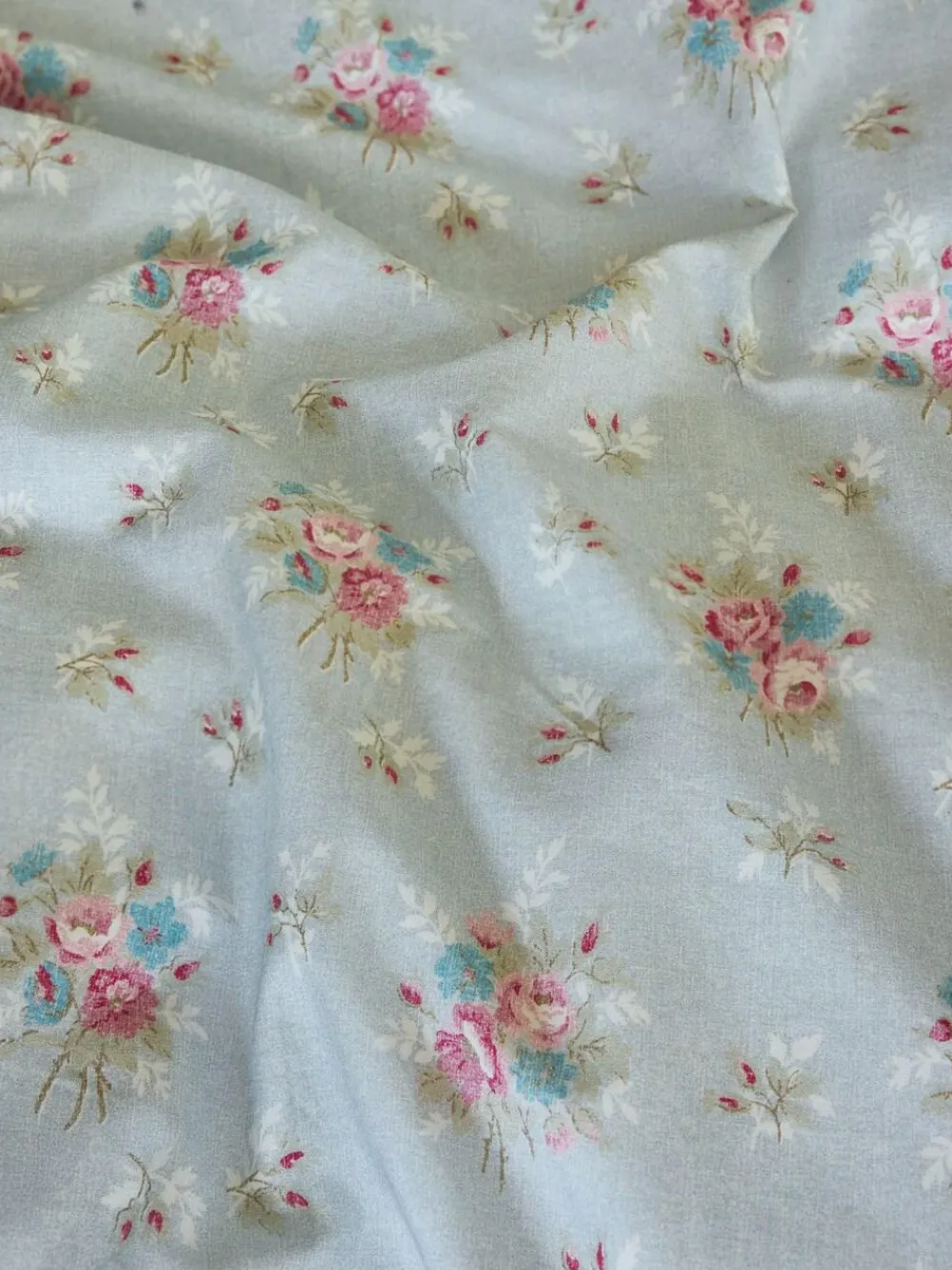 Shabby Chic by Rachel Ashwell® Anastasia Ditsy Floral Petite Ruffle Duvet Cover and Pillowcase Set^ Bedsets & Duvet Covers|Childrens Bedding