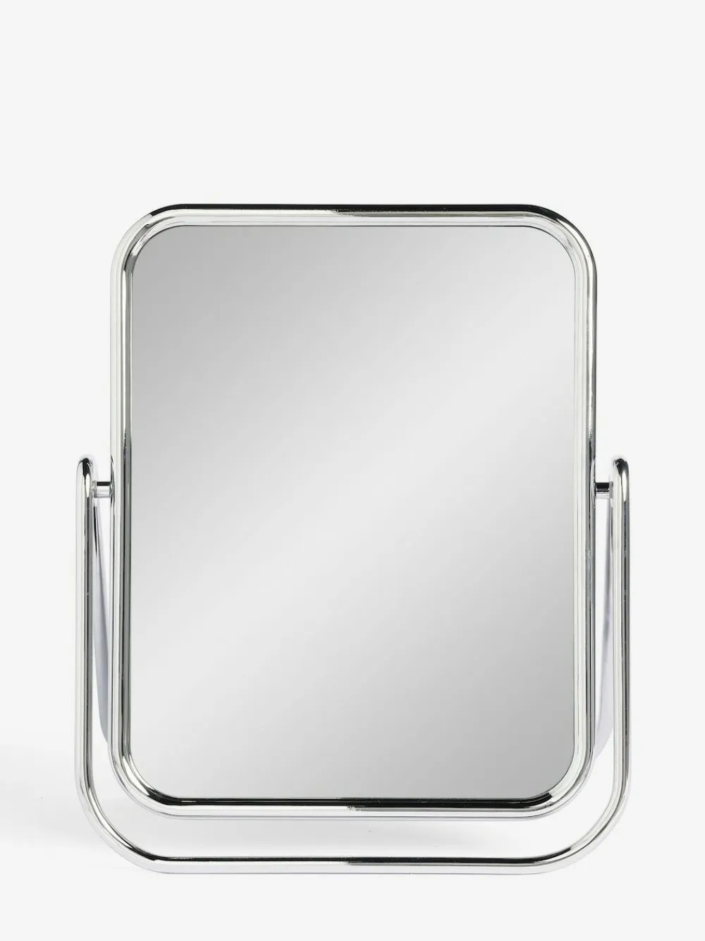 New Next Rectangular Dressing Table Vanity Mirror Silver Chrome