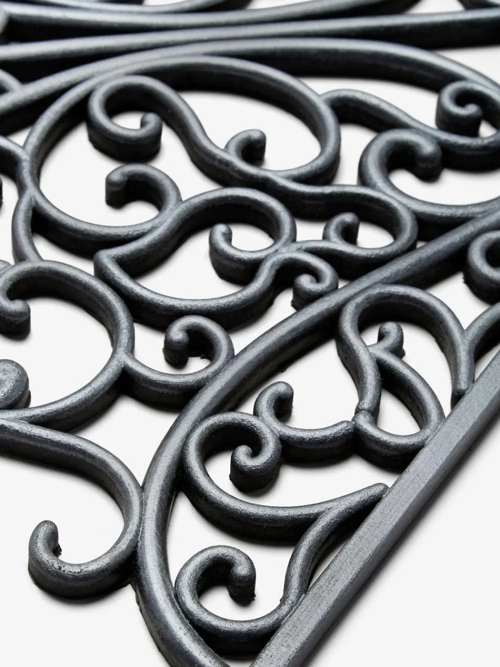 Next Silver Scroll Doormat^ Rugs & Runners