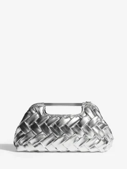 Lipsy Weave Grab Handle Clutch Bag^Women Bags