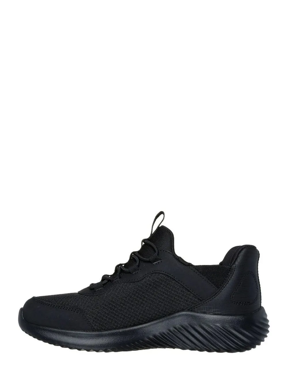 Clearance Skechers Black Bounder Brisk Burst School Slip In Trainers