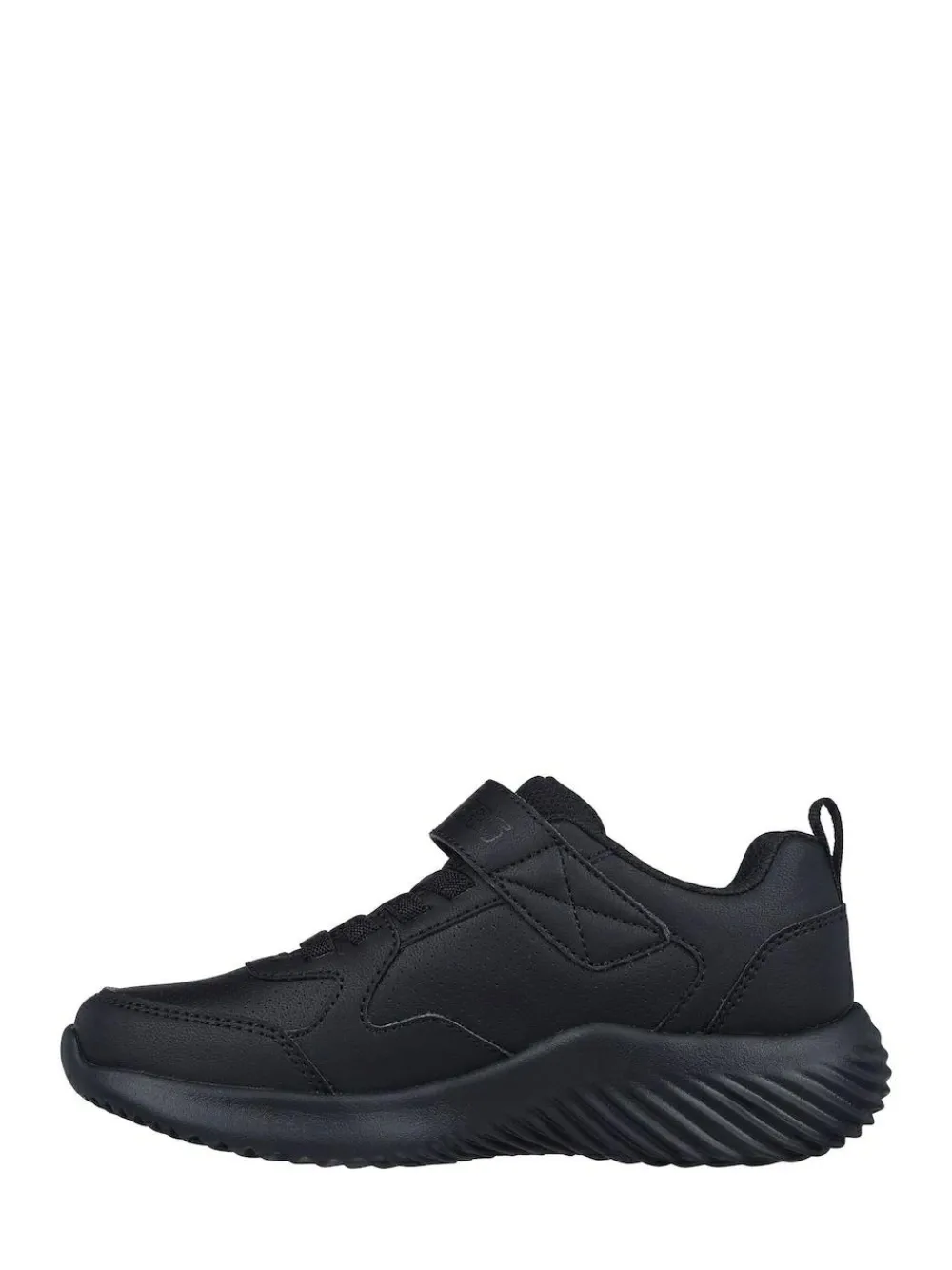 Skechers Black Bounder Power Study School Trainers^BOY School Shoes|Boys Shoes