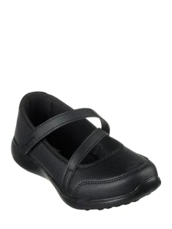 Online Skechers Black Microstrides School Bus Kicks Trainers