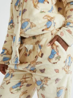 Best Skinnydip White Peter Rabbit x Fleece Pyjamas Set