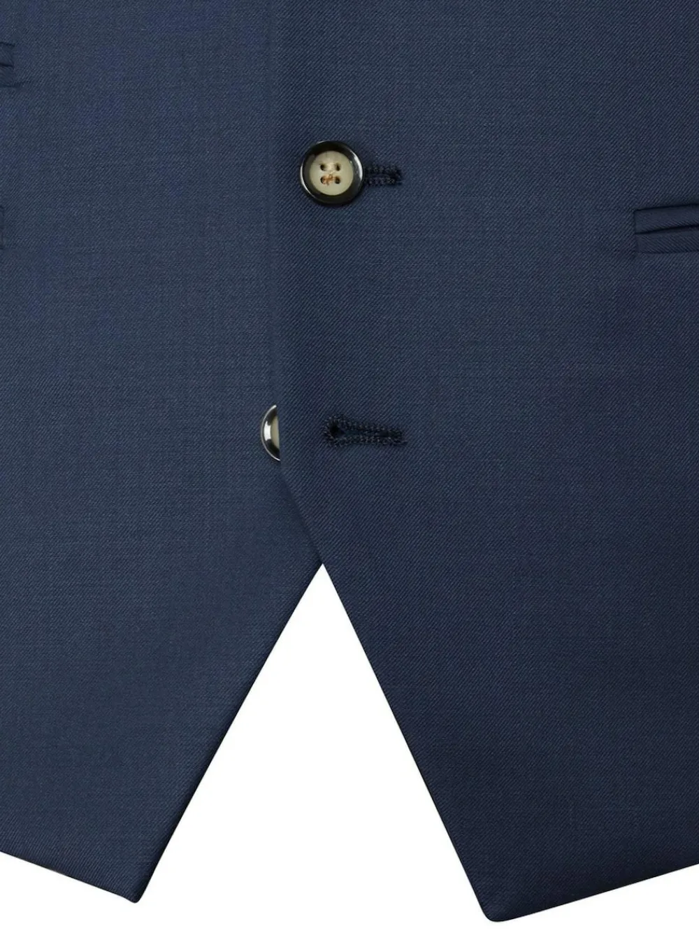 Skopes Blue Tailored Fit Wool Blend Joss Suit Waistcoat^ Vests