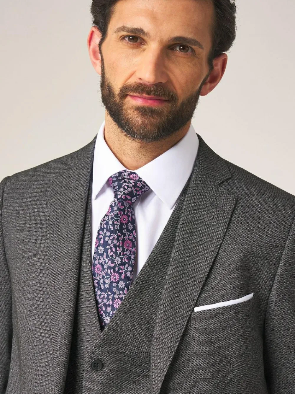 Hot Skopes Dark Grey Tailored Harcourt Suit Jacket