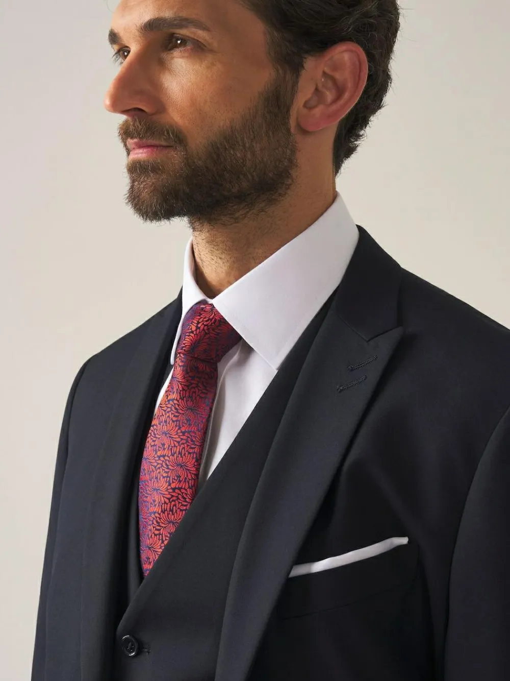 Hot Skopes Madrid Regular Fit Suit Waistcoat Dark Navy Blue