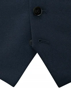 Skopes Dark Navy Blue Single Breasted Harcourt Single Breasted Tailored Fit Suit Waistcoat^ Vests