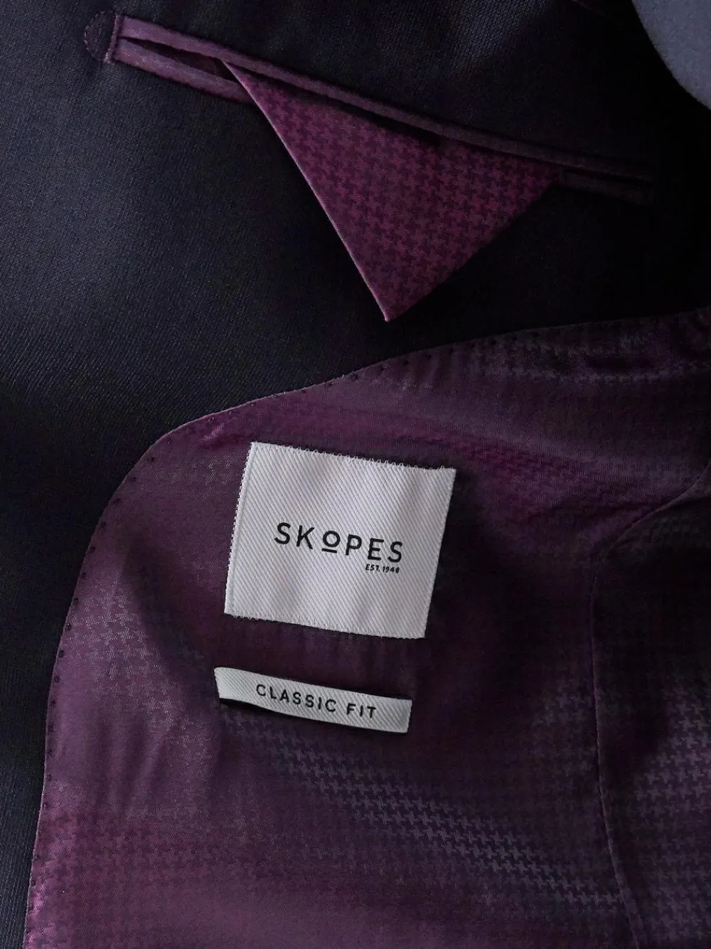 Best Skopes Wool Rich Darwin Suit Jacket Navy Blue