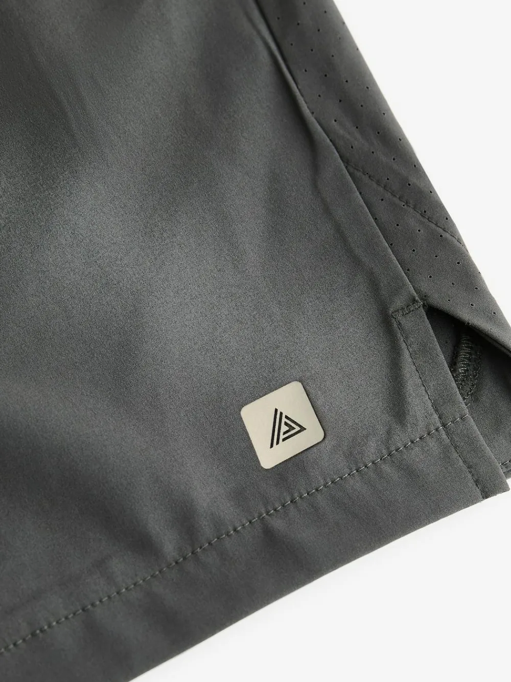 New Next 7 Inch Active Gym Sports Shorts Slate Grey