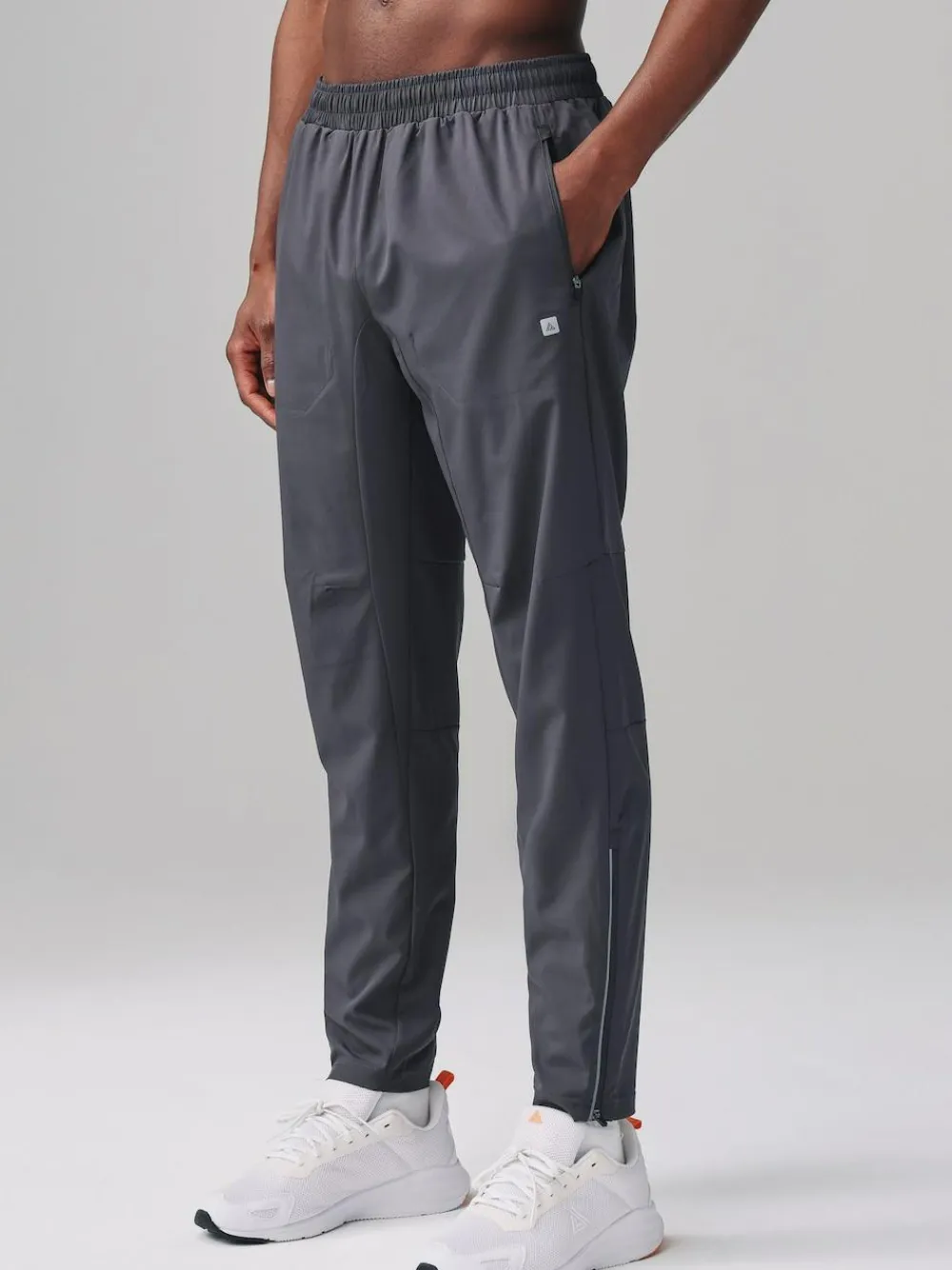 Outlet Next Active Gym Woven Training Joggers Slate Grey