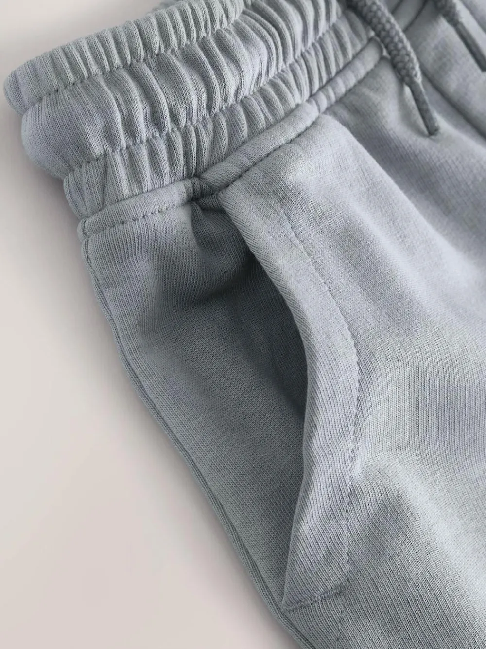Next Slate Grey Regular Fit Basic Shorts (3-16yrs)^BOY Shorts