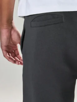 Next Slate Grey Straight Fit Relaxed Fit Brushback Heavyweight Joggers^ Nightwear|Joggers