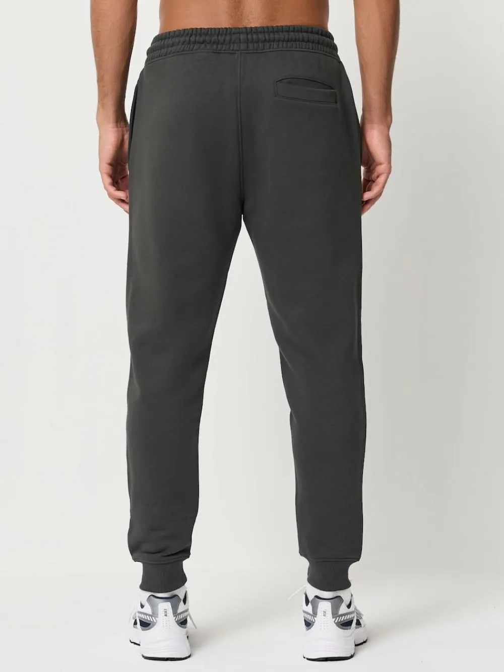 Outlet Next Slim Fit Brushback Heavyweight 2 Pack Joggers Slate Grey/Navy Blue