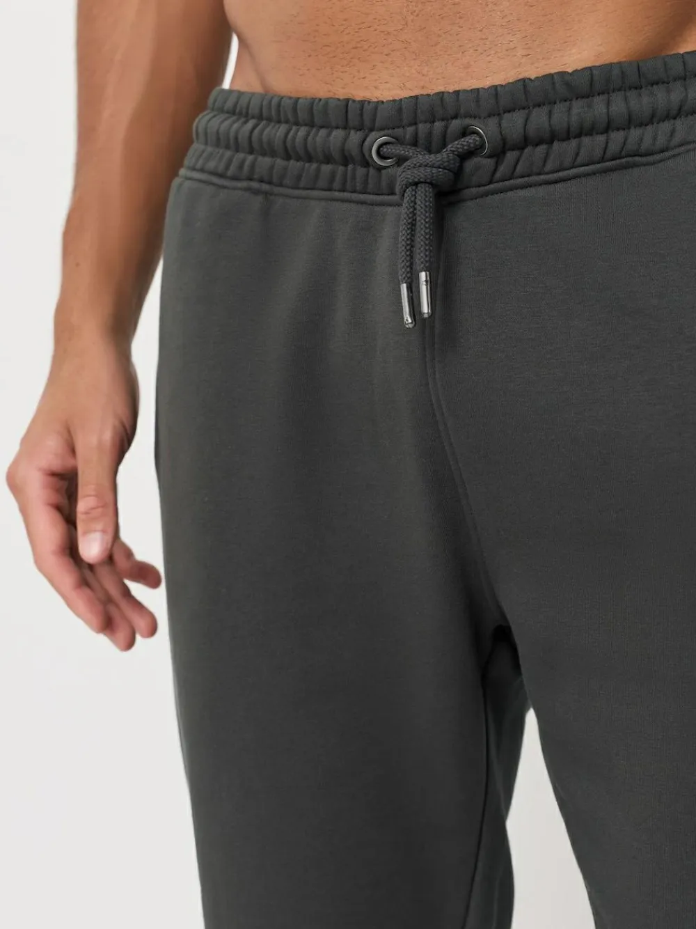 Outlet Next Slim Fit Brushback Heavyweight 2 Pack Joggers Slate Grey/Navy Blue