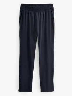 New Next Long Sleeve Jersey Pyjamas Set Slate Grey/Navy