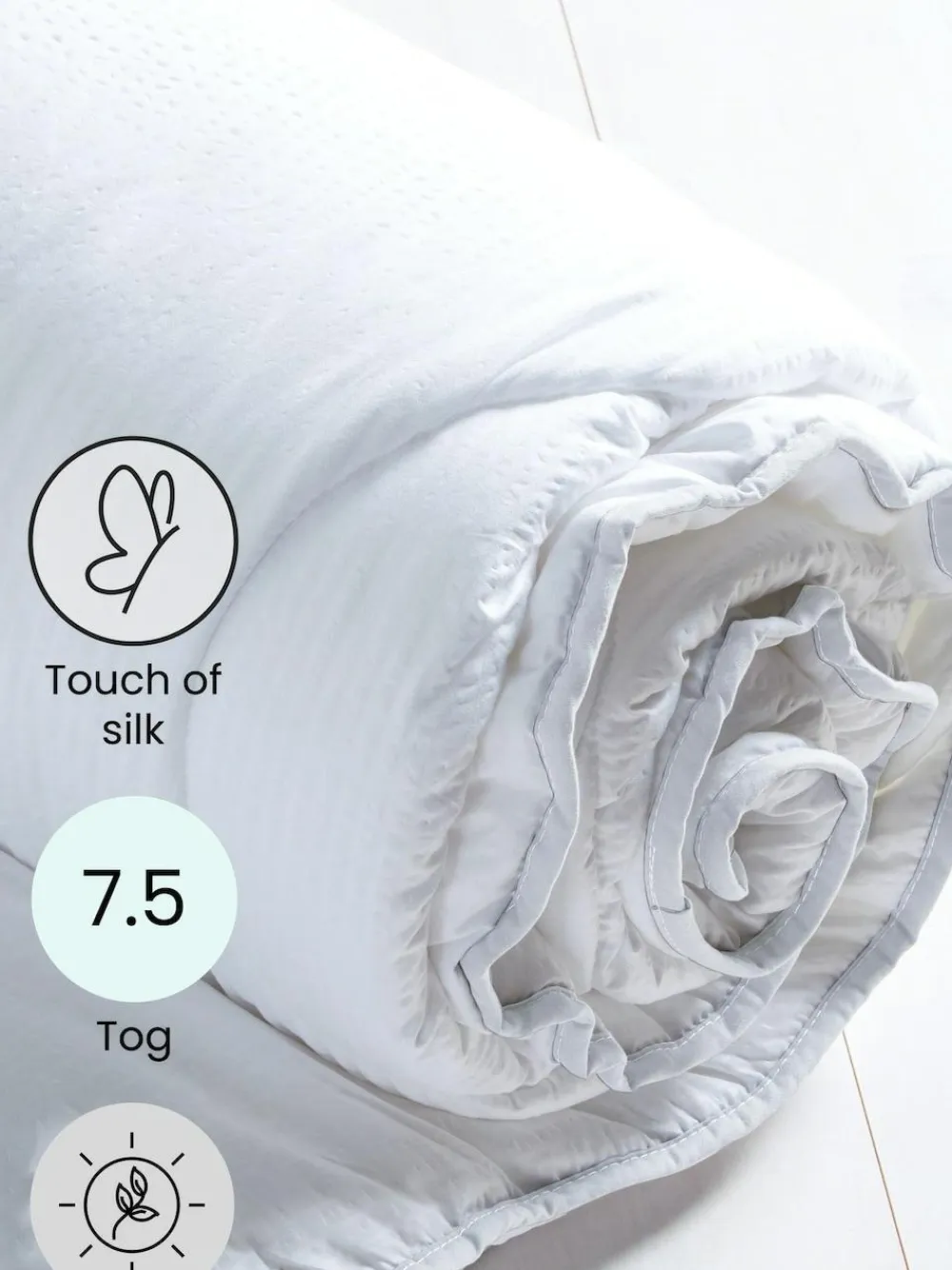 Clearance Next Sleep In Silk 7.5 Tog Duvet
