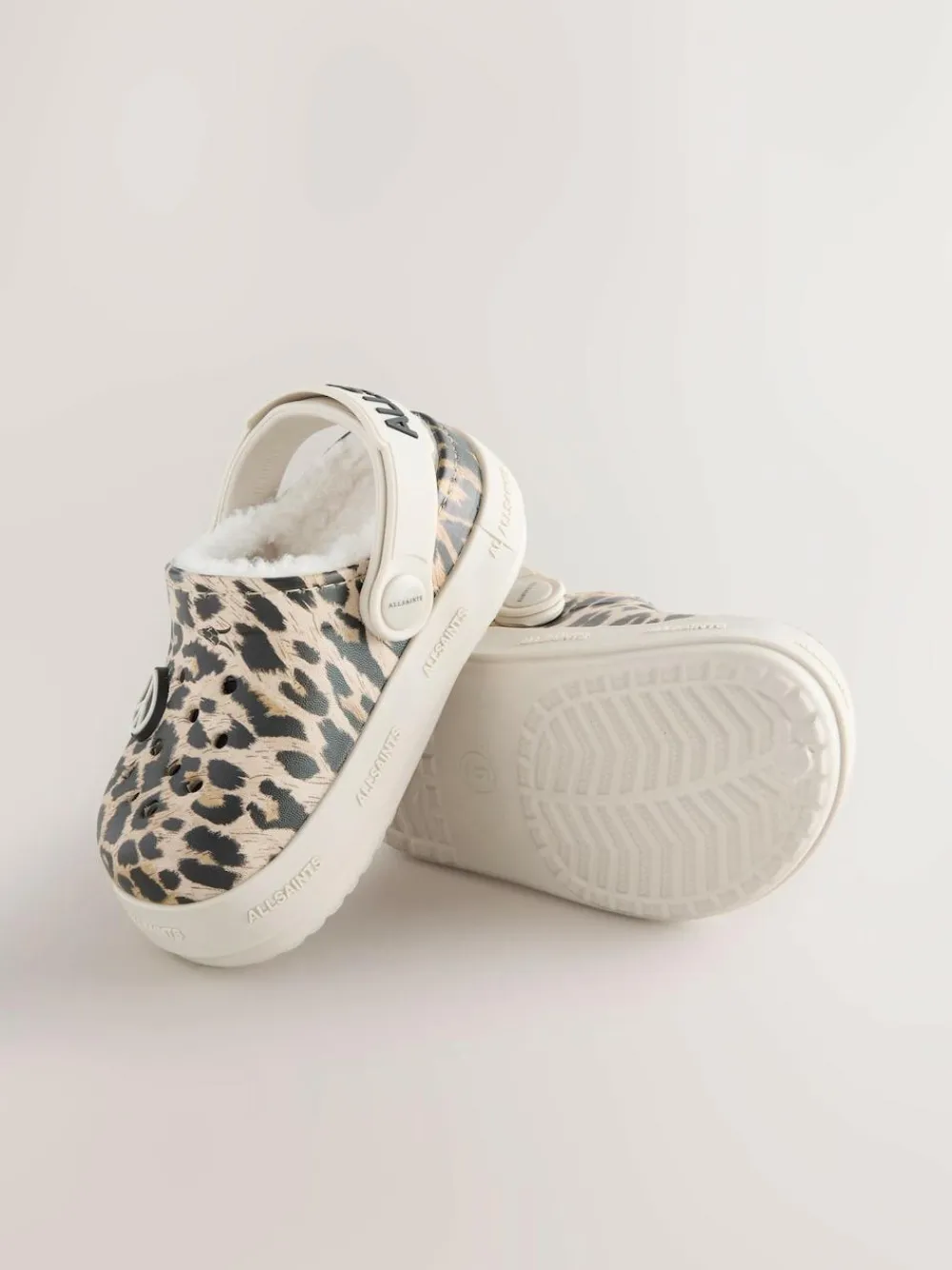 smALLSAINTS Print Borg Lined Clog Slippers^BOY Nightwear