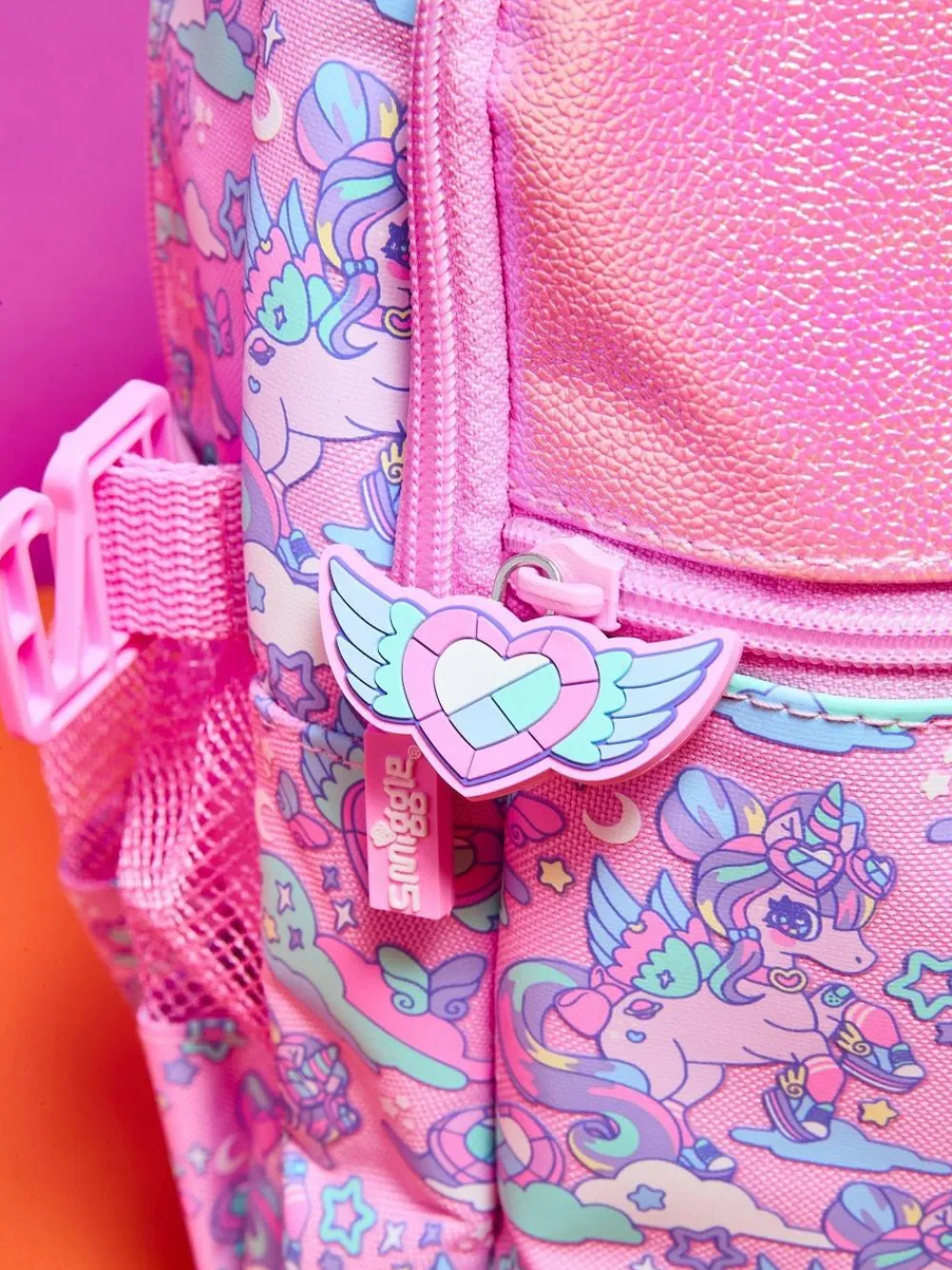 Sale Smiggle Trailblazer Classic Attach Backpack Pink