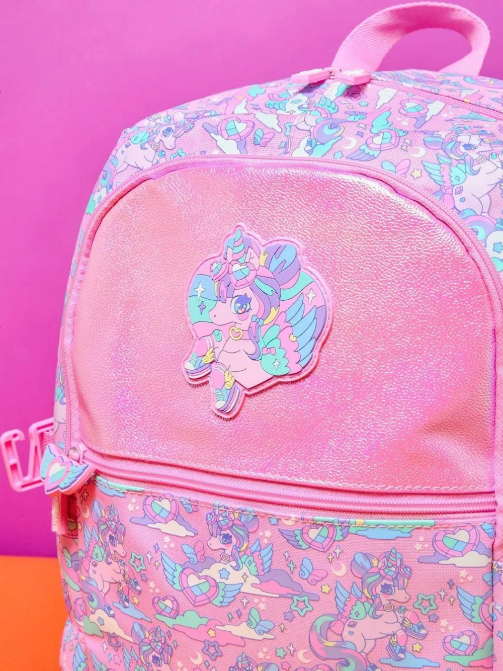 Sale Smiggle Trailblazer Classic Attach Backpack Pink
