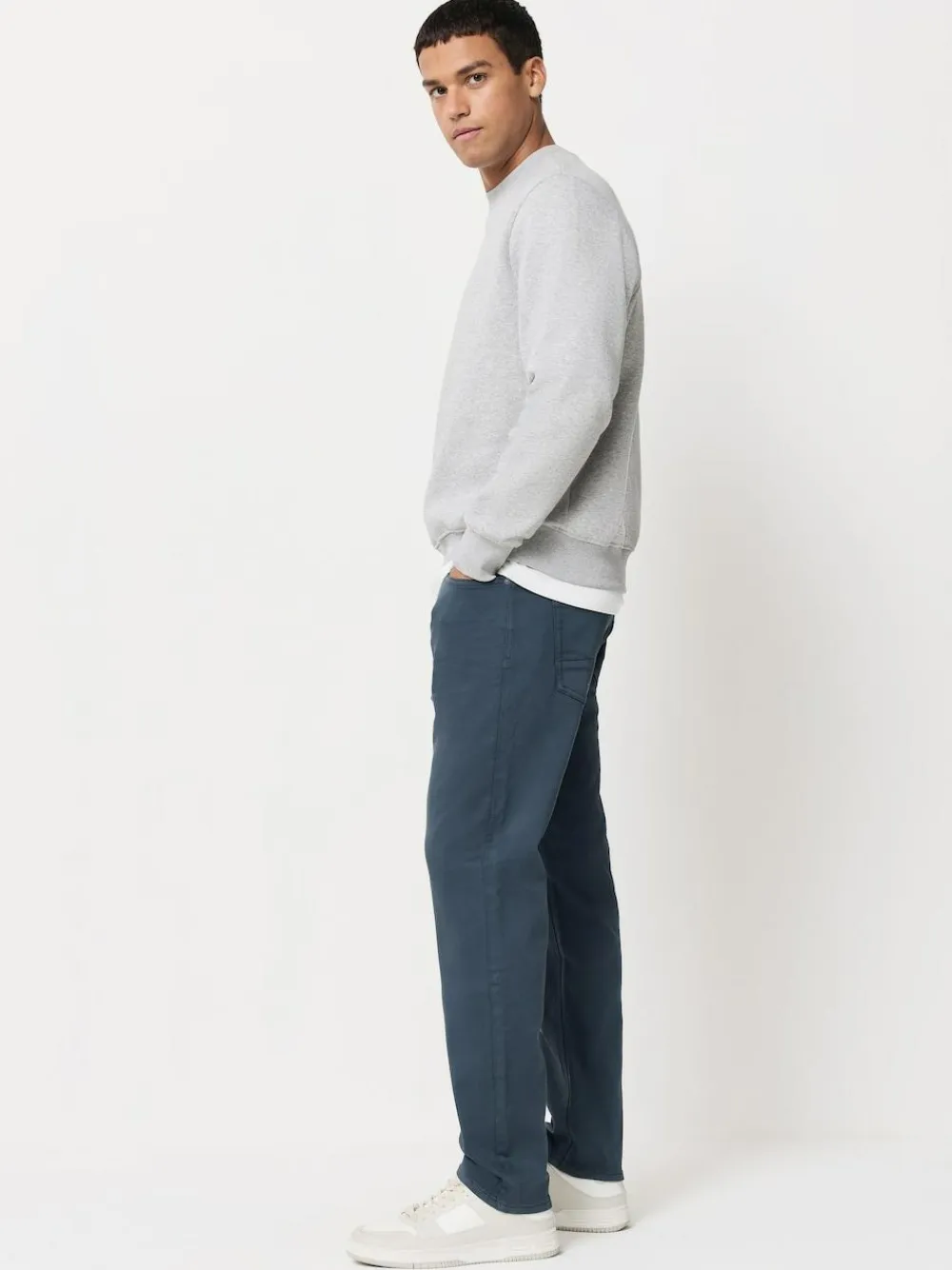 Next Smokey Blue Slim Fit Comfort Stretch Jeans^ Jeans|Jeans