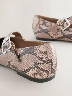 Best Next Forever Comfort® Asymmetric Mary Jane Shoes Snake
