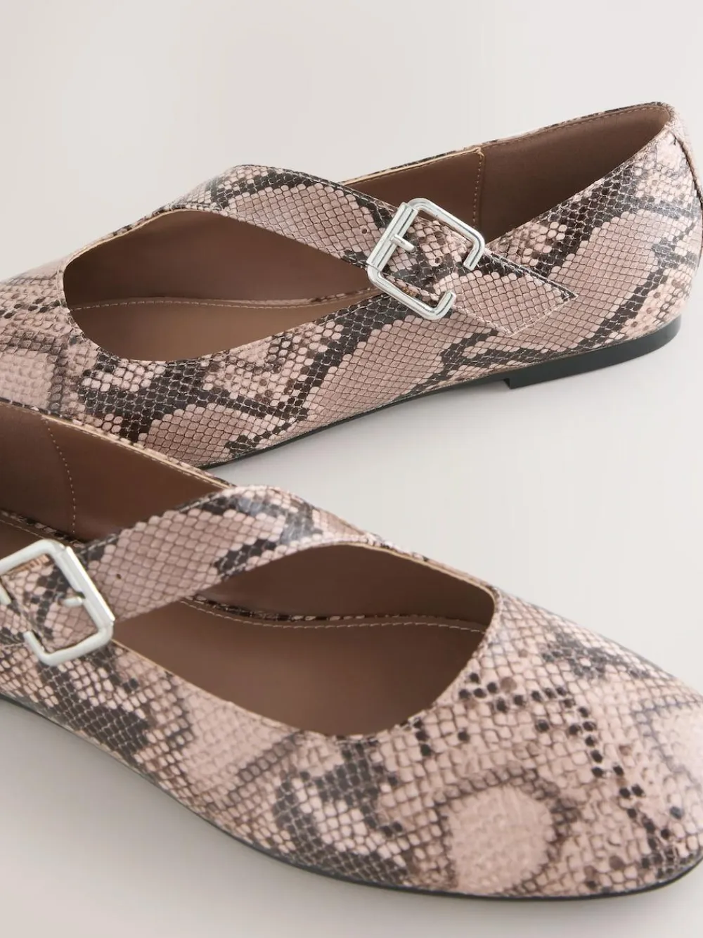 Best Next Forever Comfort® Asymmetric Mary Jane Shoes Snake
