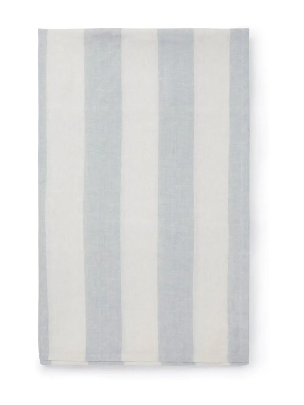 Sophie Allport Pale Blue Linen Witham Stripe Tablecloth^ Table Linen, Placemats & Coasters