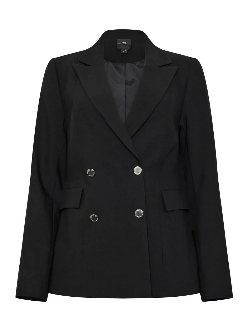 Star by Julien MacDonald Black Double Breasted Tailored Jacket