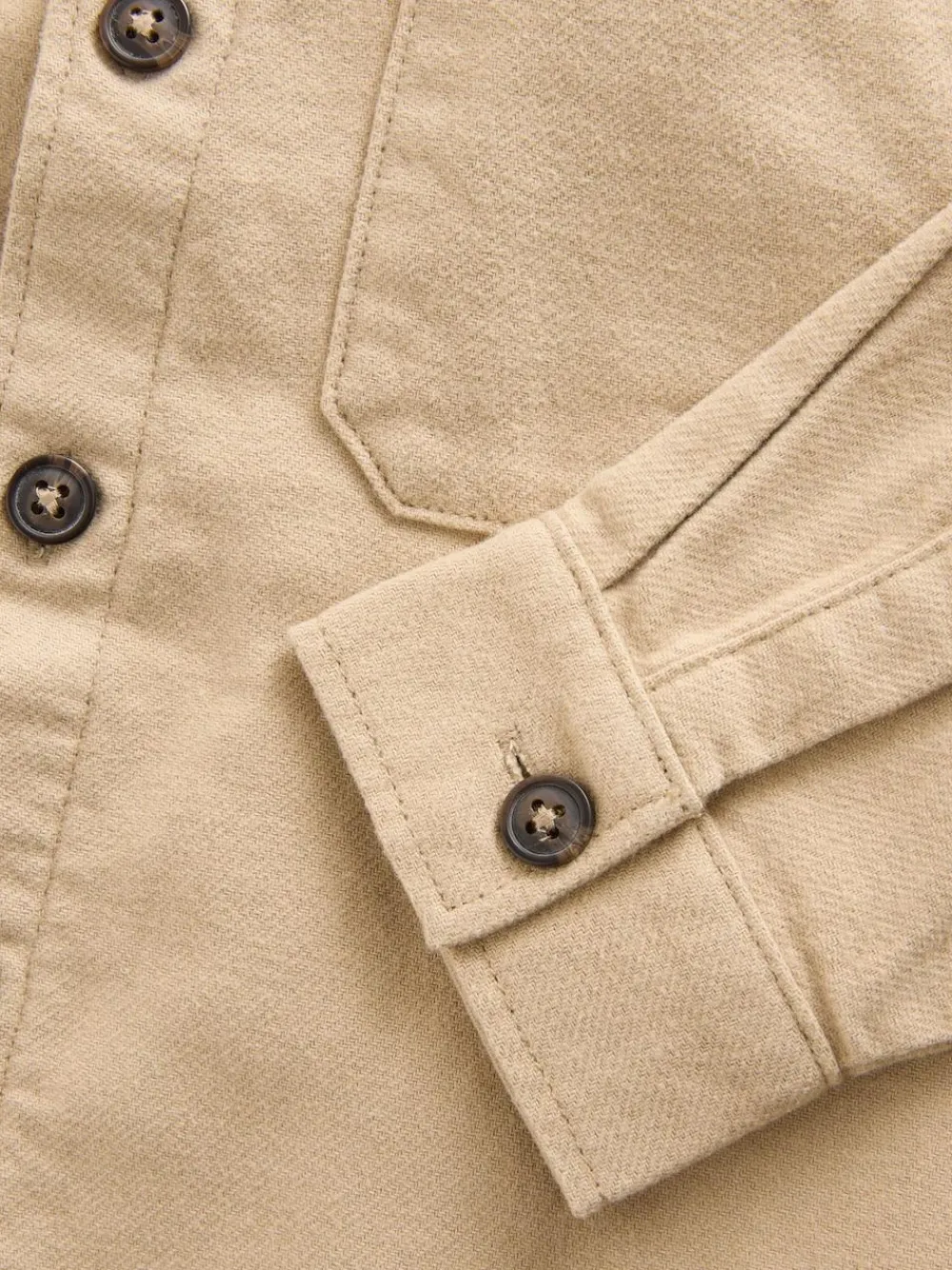 Next Brushed Overshirt (3-16yrs)^BOY Coats & Jackets|Snowsuits & Coats