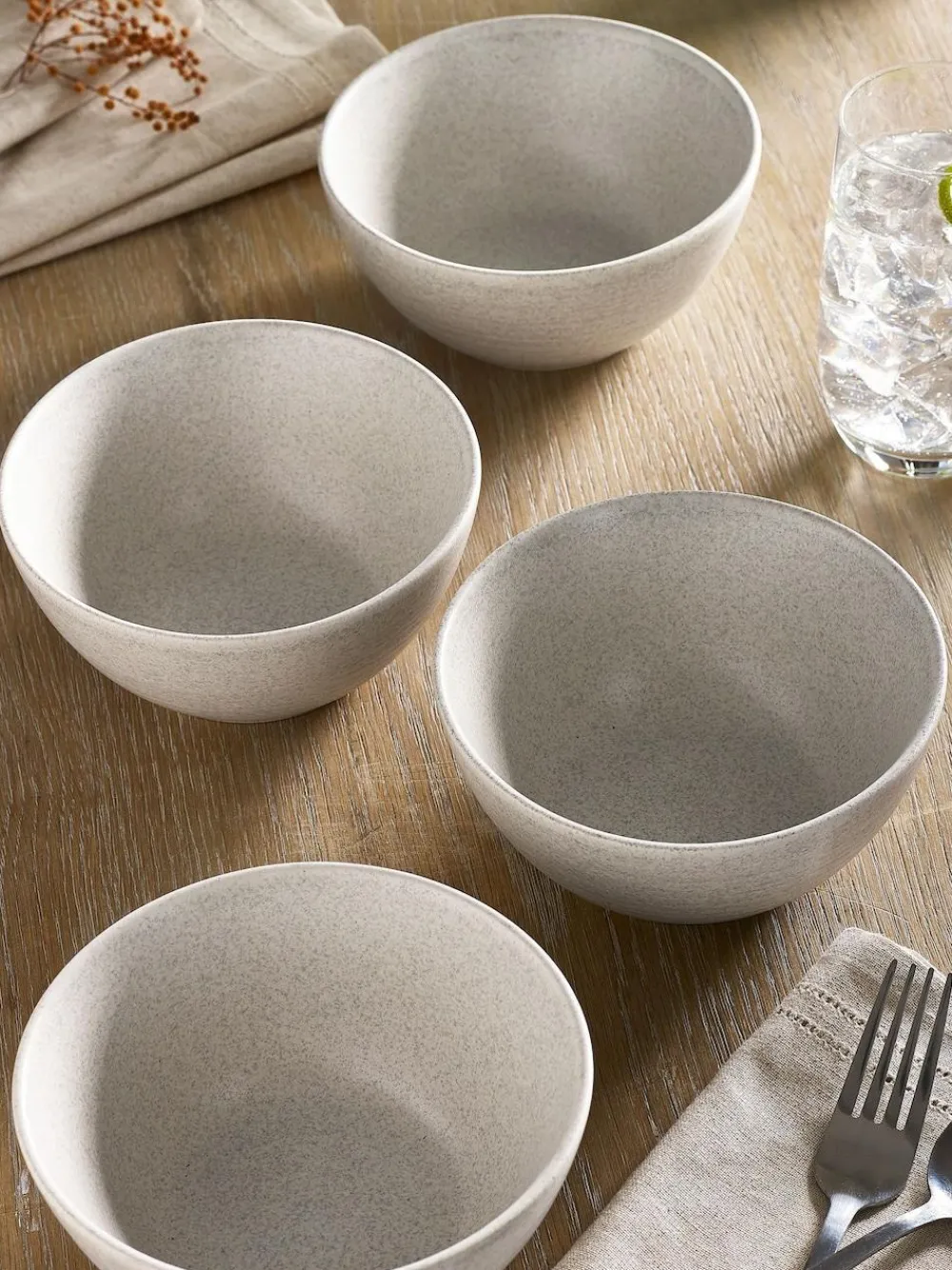 Outlet Next Stone Kya Dinnerware Set of 4 Bowls