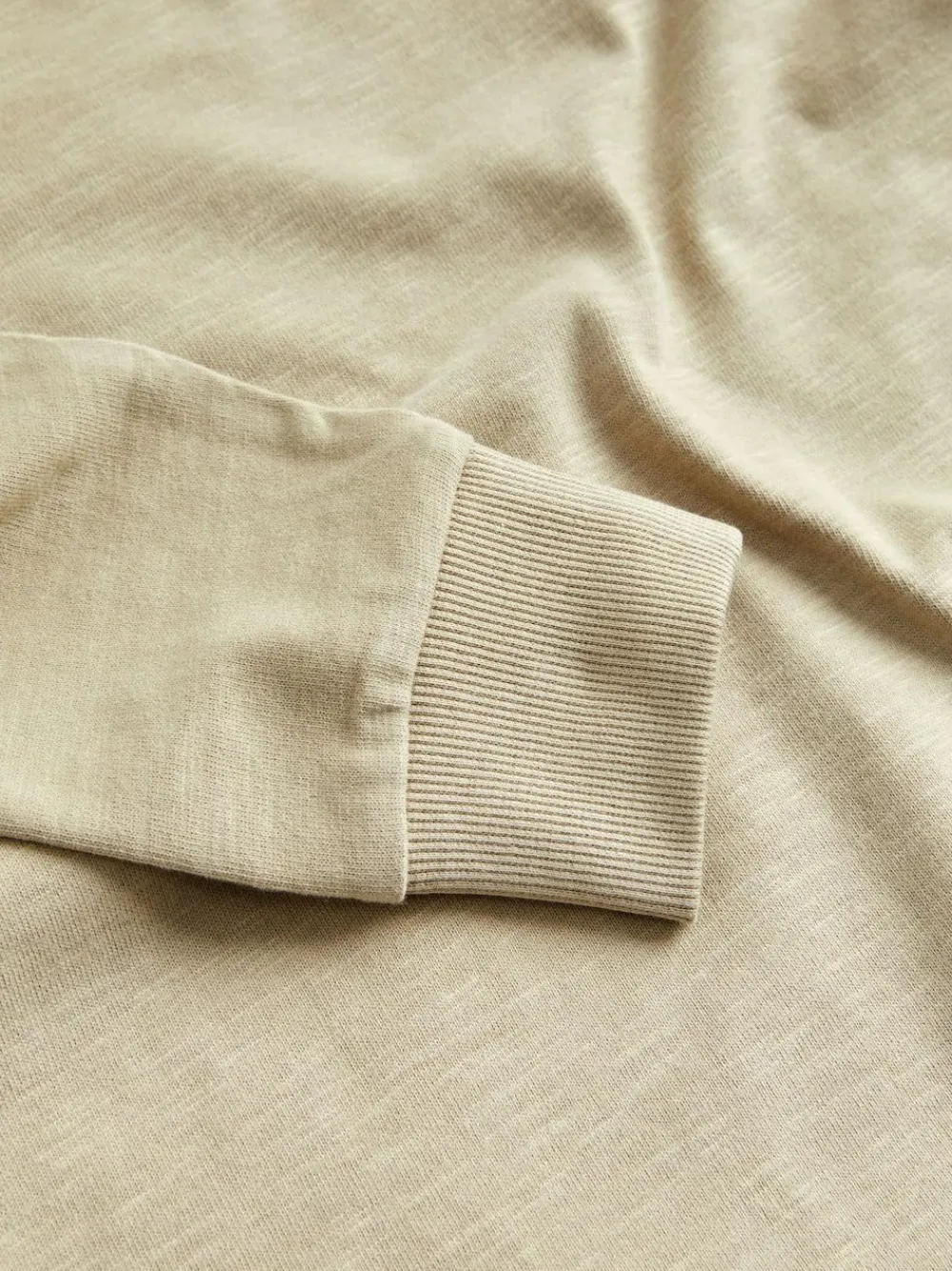 New Next Stone Regular Fit Long Sleeve Cosy T-Shirt (3-16yrs)