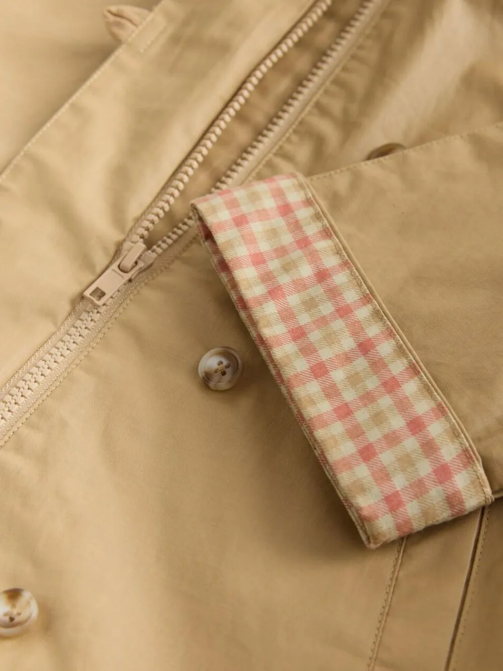 Next Stone Shower Resistant Hooded Trench Coat (3mths-7yrs)^ Coats, Jackets & Pramsuits|Coats, Jackets & Pramsuits