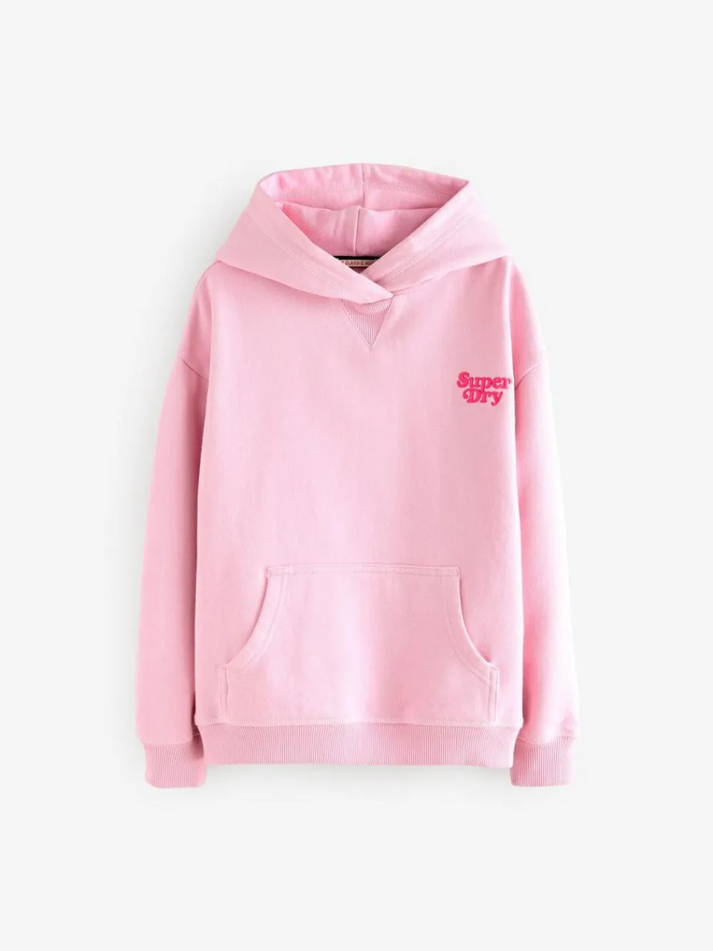 Outlet Superdry Essentials Hoodie Pink