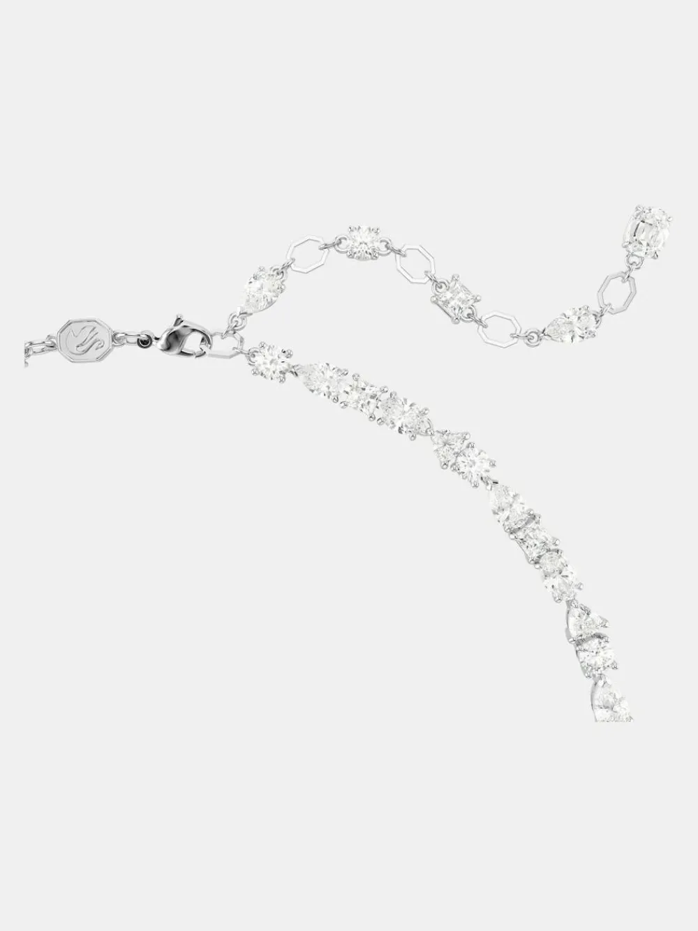 Swarovski Silver Mesmera Mixed Cuts Rhodium Plated Jewellery Set^Women Jewellery