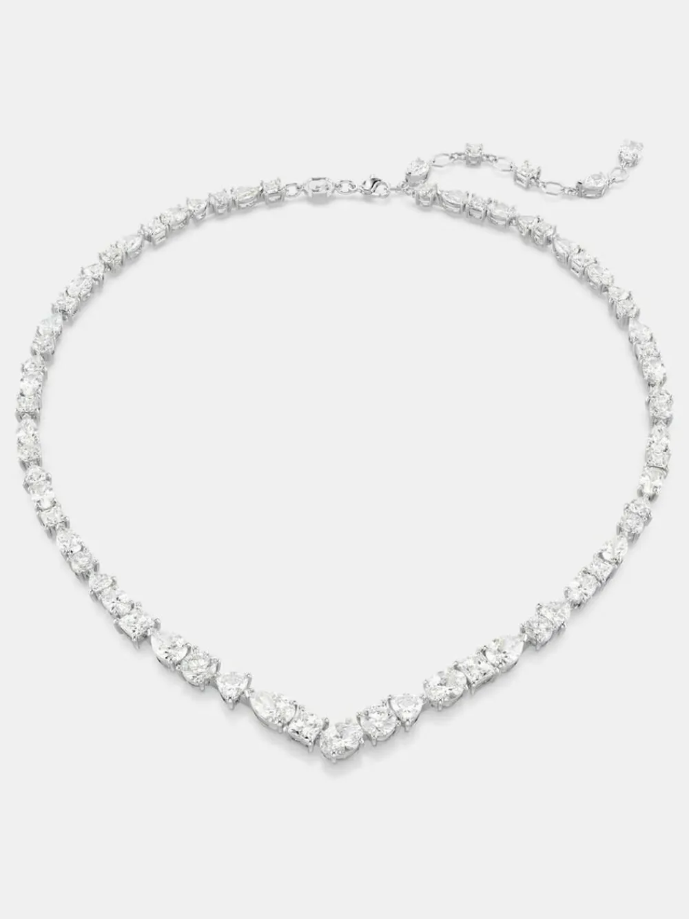 Swarovski Silver Mesmera Mixed Cuts Rhodium Plated Jewellery Set^Women Jewellery