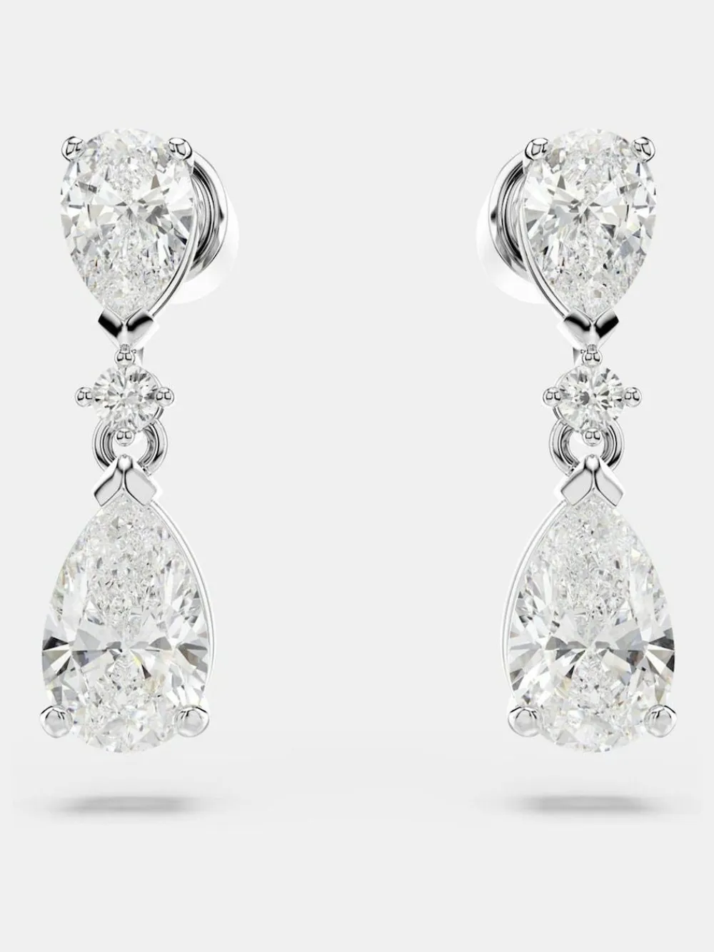 Swarovski Silver Mesmera Mixed Cuts Rhodium Plated Jewellery Set^Women Jewellery