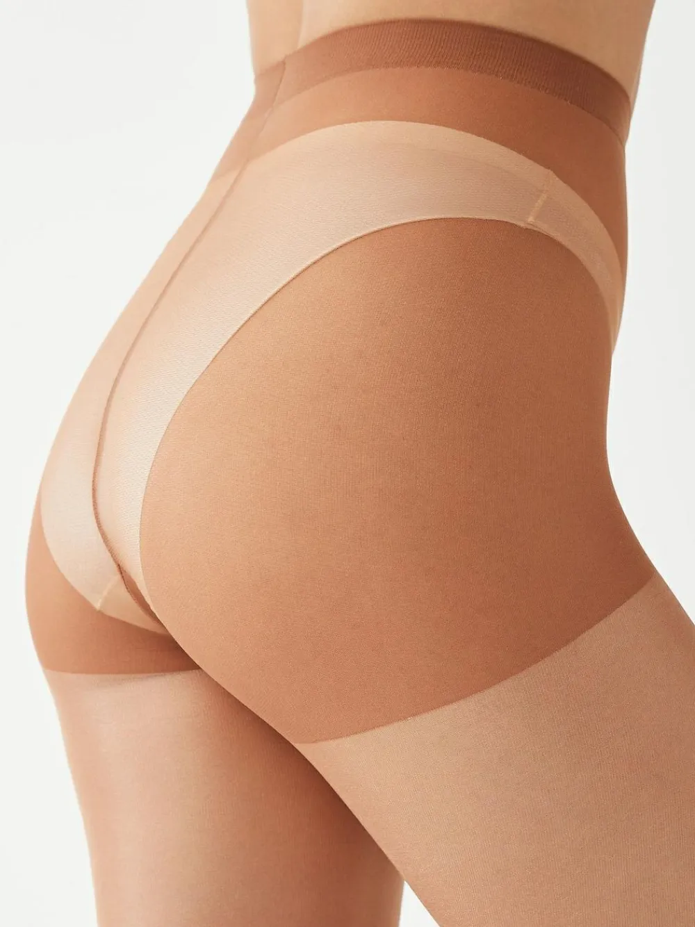 Clearance Next Bum/Tum/Thigh Gloss Shaping 20 Denier Tights Tan Brown