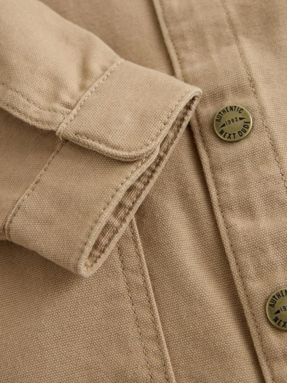 Next Canvas Overshirt (3mths-7yrs)^BOY Shirts|Suits & Vest