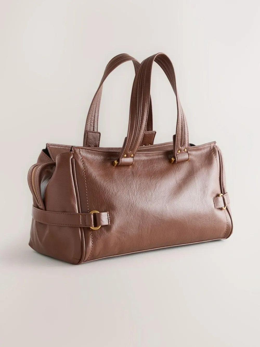 Next Charm Buckle Hand Held Bag^Women Bags