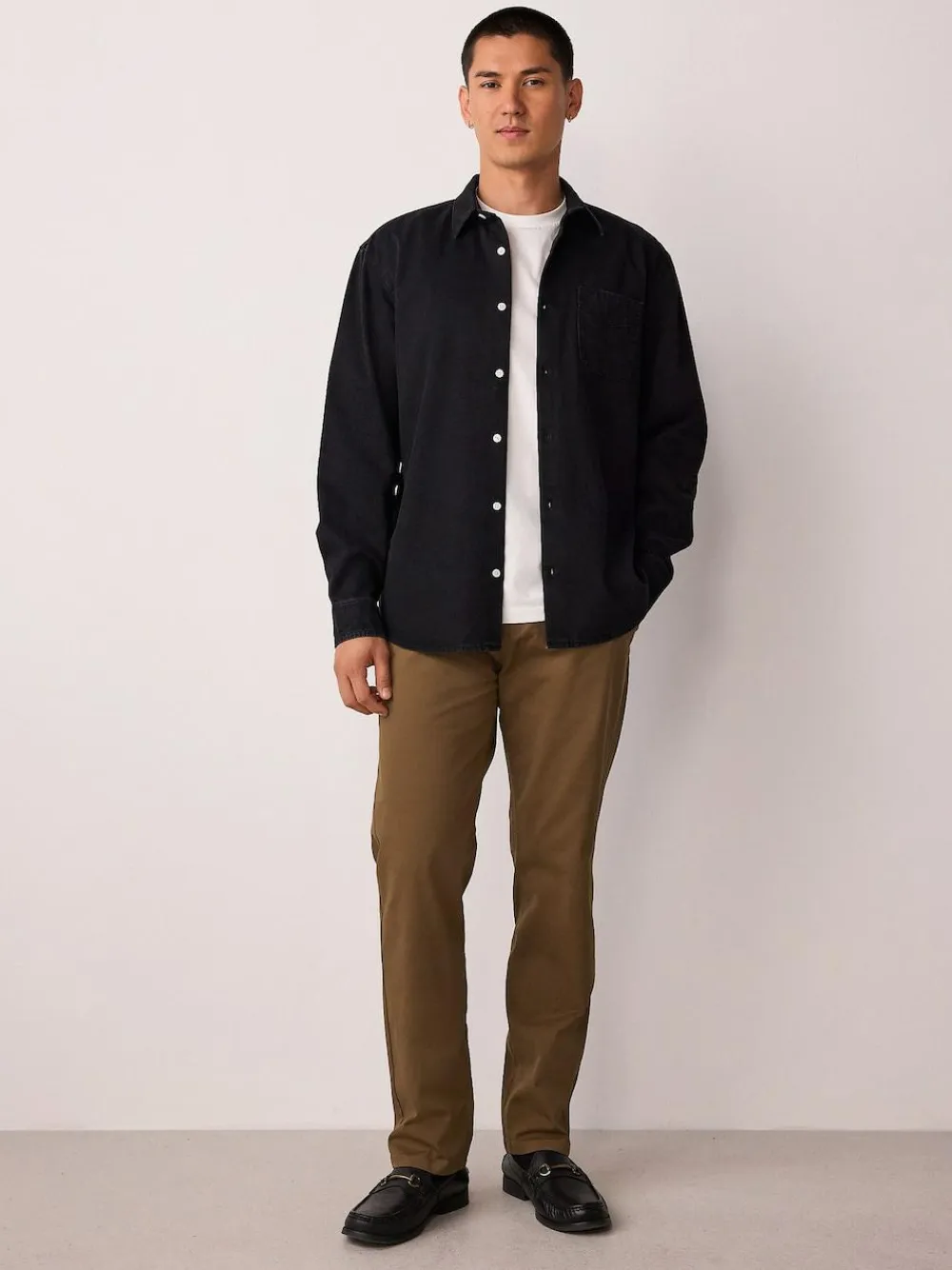 Next Tan Brown Slim Fit Stretch Chinos Trousers^ Pants & Chinos