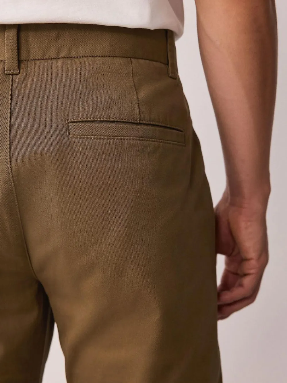 Next Tan Brown Slim Fit Stretch Chinos Trousers^ Pants & Chinos