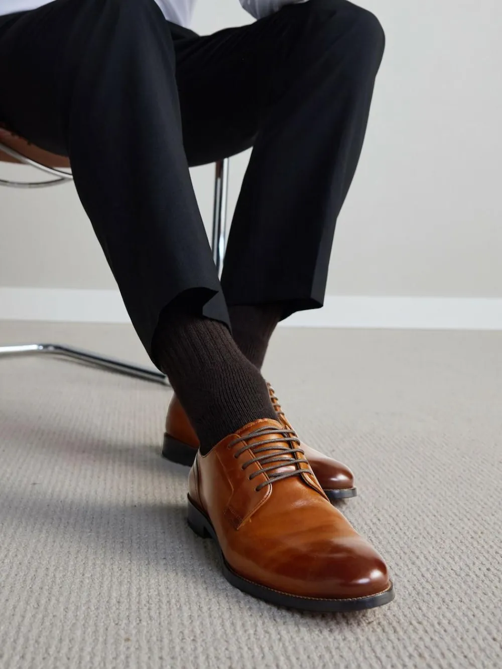 Next Standard Fit Signature Leather Sole Derby Shoes^ Shoes