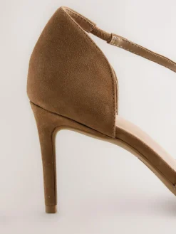 Next Premium Leather Asymmetric Court Heels^Women Heels