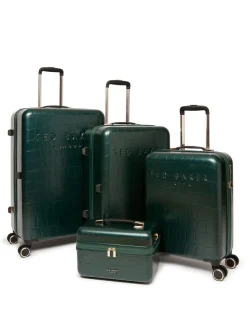 Ted Baker Icon Case Croc Medium Suitcase^Women Luggage