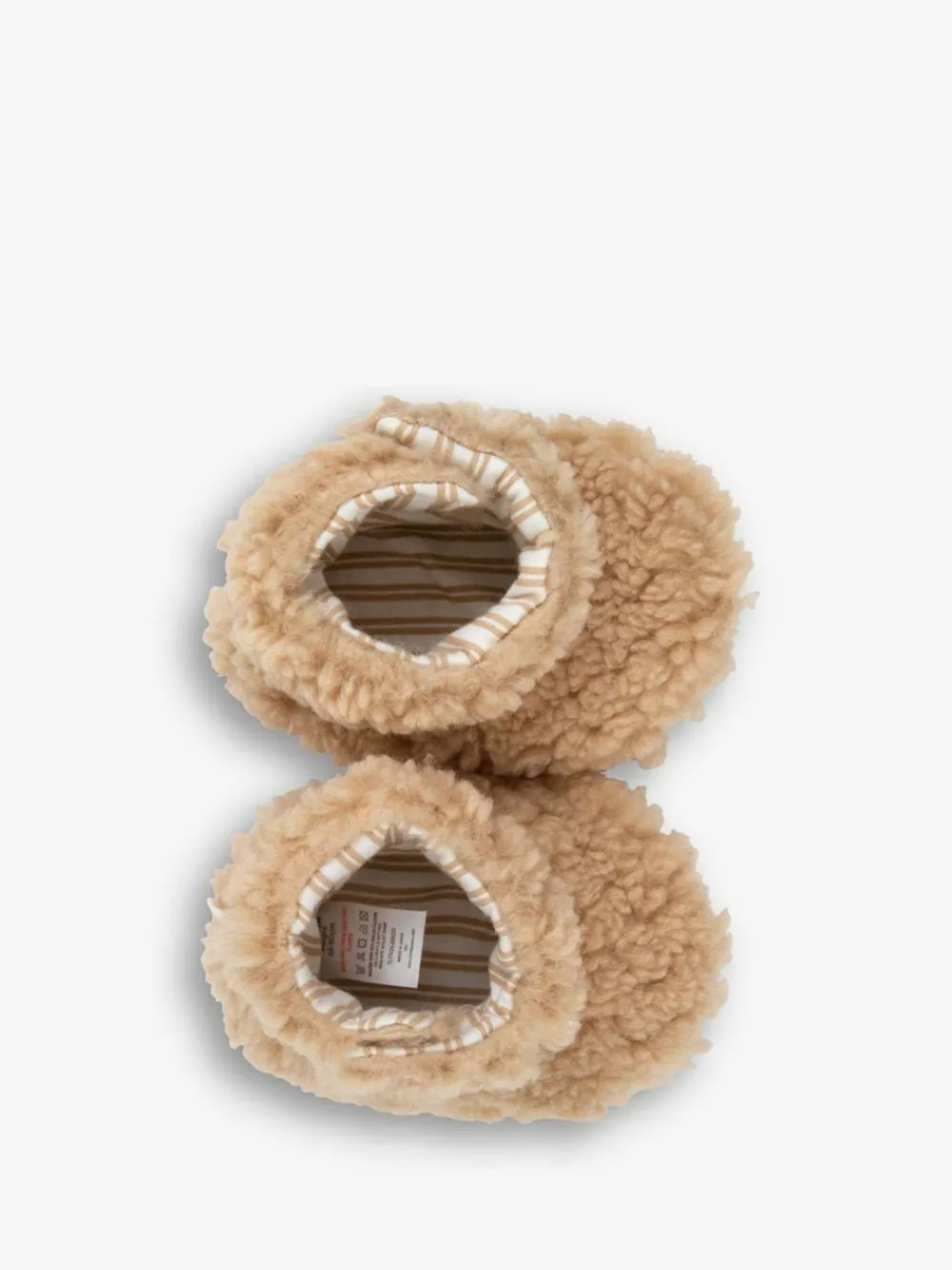 The Little Tailor Baby Plush Lined Chunky Sherpa Booties Fleece^ Baby Boots|Boots