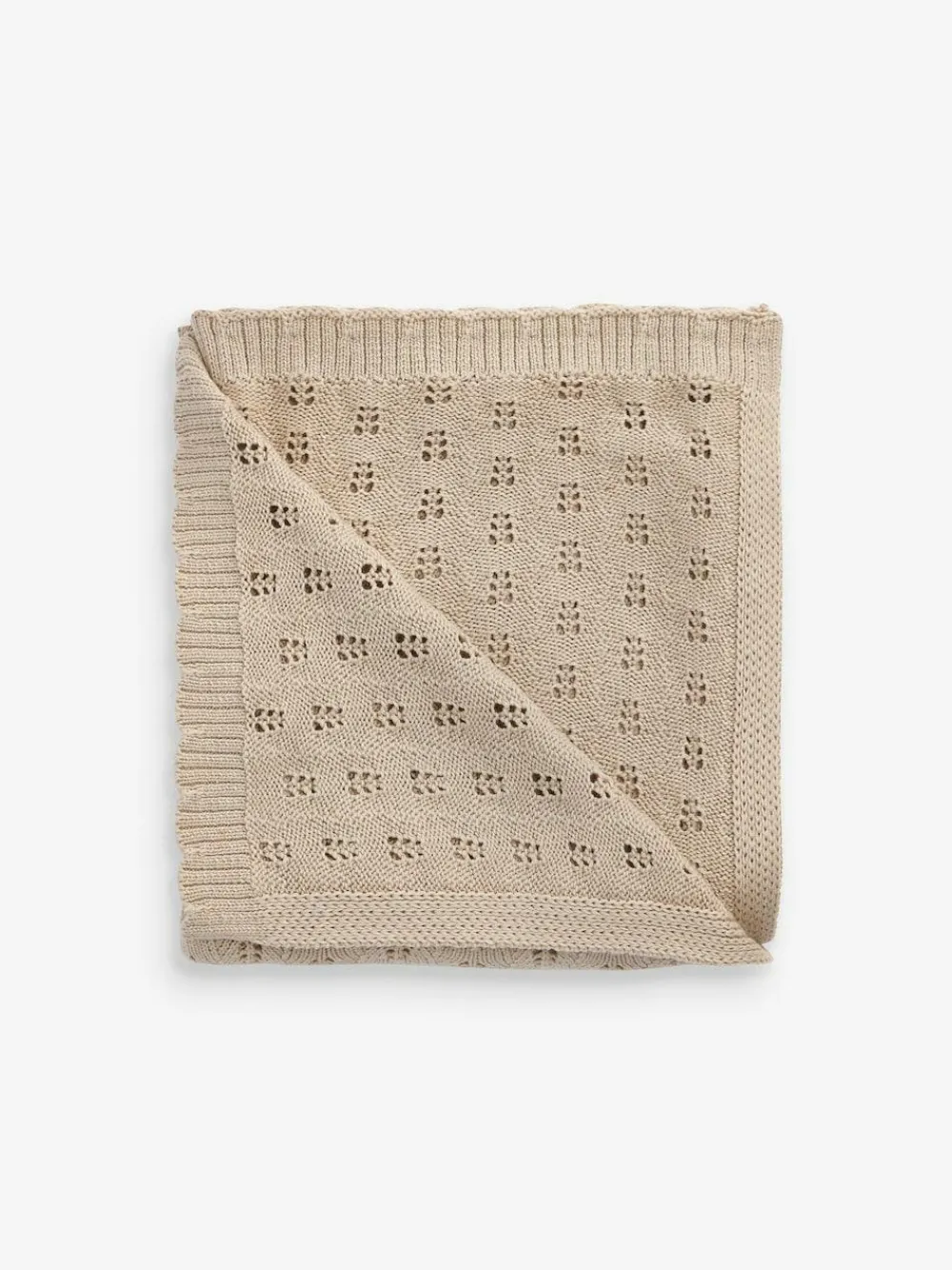 The Little Tailor Natural 100% Cotton Blanket^ Nursery Bedding