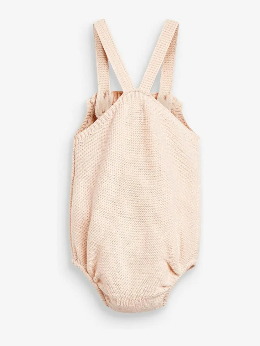 Outlet The Little Tailor Stylish Baby Knitted 100% Cotton Romper Pink