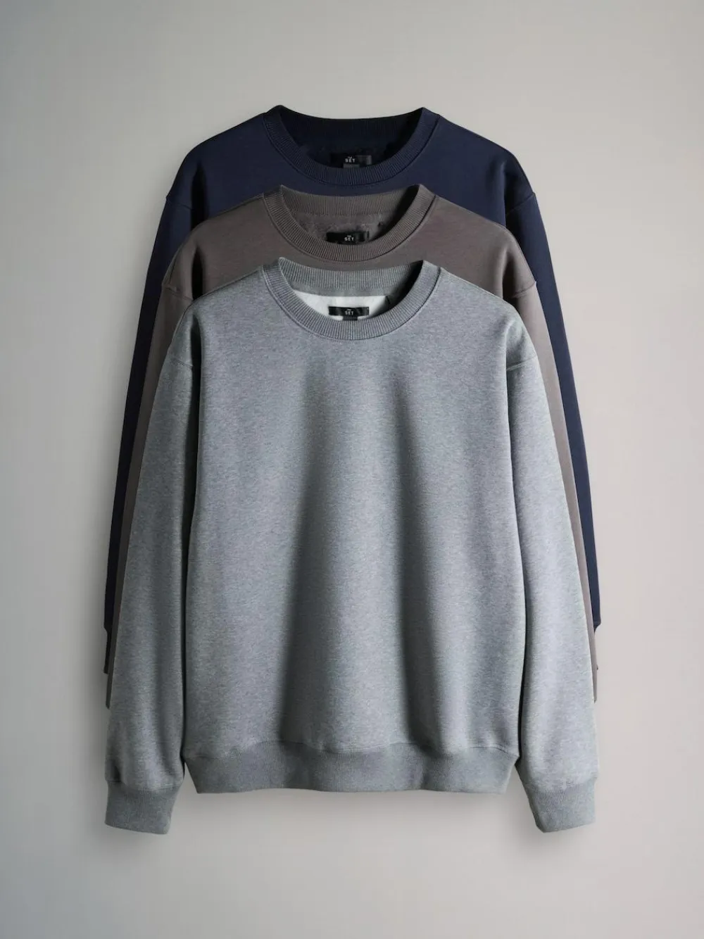 The Set 3 Pack Crew Neck Relaxed Fit Sweatshirts^ Loungewear|Sweatshirts & Hoodies